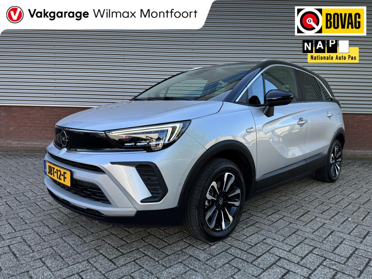 Opel Crossland X - 1.2 Turbo Elegance|Pano|Camera|Carplay|Cruise|Dodehoek|Navi|Parkeersensoren| - AutoWereld.nl