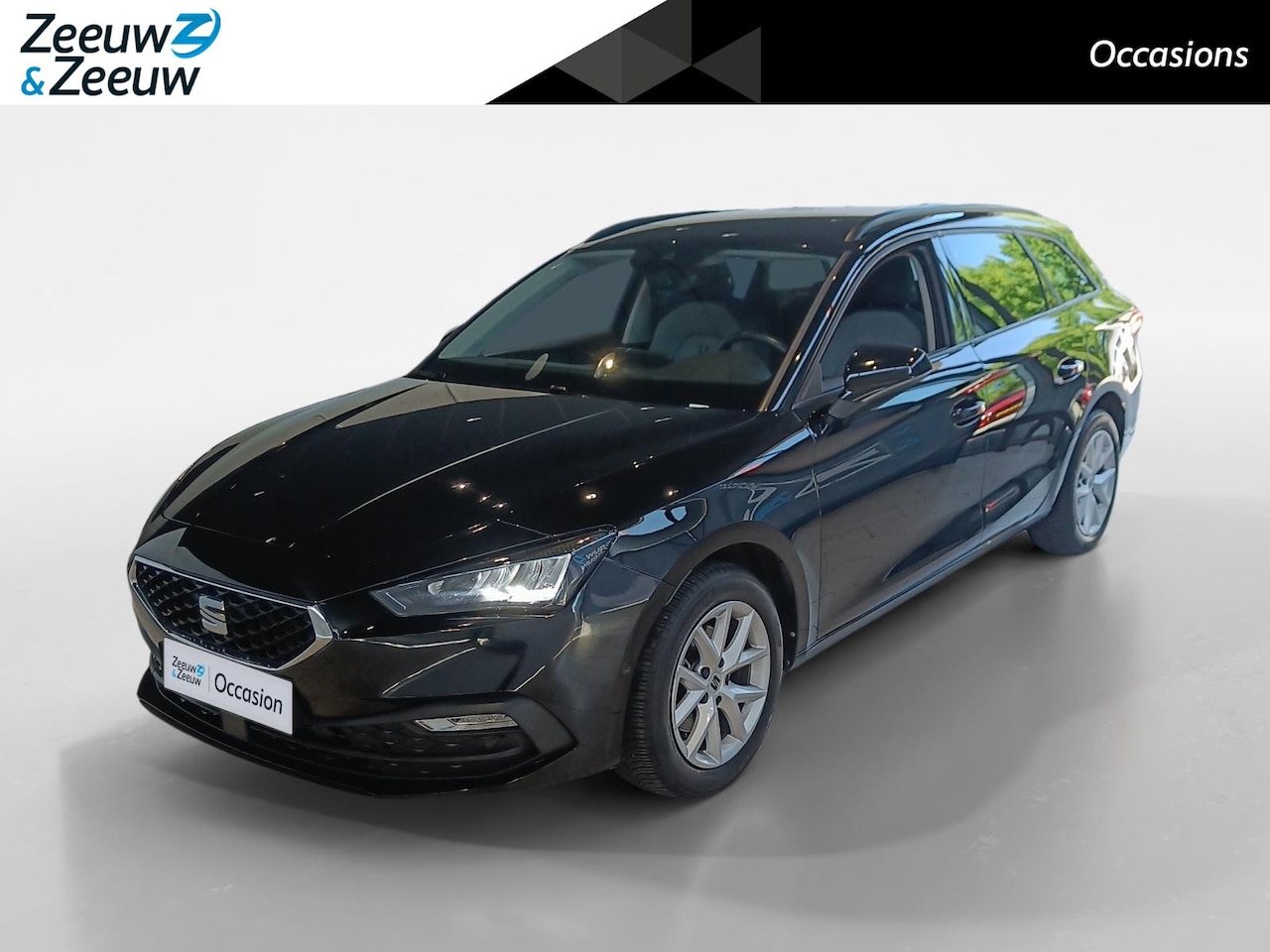 SEAT Leon Sportstourer - 1.0 eTSI Style Business Intense *Automaat*Navi+Camera*Climate Control*Keyless Entry*Nette - AutoWereld.nl