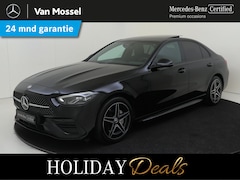 Mercedes-Benz C-klasse - 300 e AMG Line Panorama Dak / Nightpakket / Sfeerverlichting / Semi-elektrische stoelen /