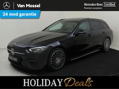 Mercedes-Benz C-klasse Estate - 200 Launch Edition AMG Line Panorama Dak / Nightpakket / Parkeer Camera / Sfeerverlichting