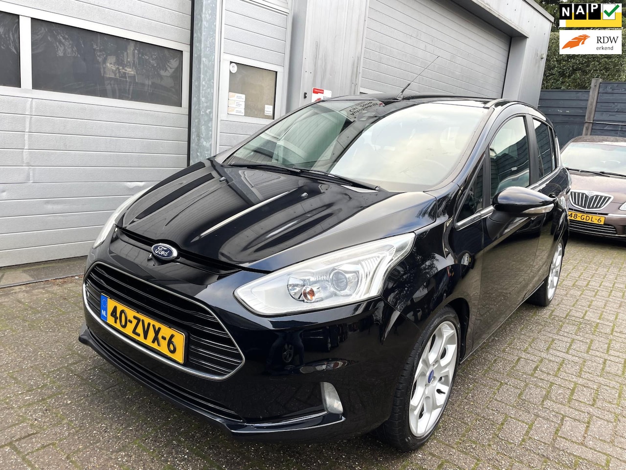 Ford B-Max - 1.0 EcoBoost Titanium-Leer-Clima-Cuise-1 eigenaar - AutoWereld.nl