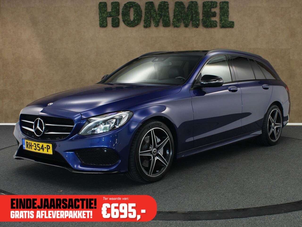 Mercedes-Benz C-klasse Estate - 160 - ORIGINEEL NEDERLANDSE AUTO - ELEKTRISCH GLAZEN PANORAMADAK - CRUISE CONTROL - PARKEE - AutoWereld.nl