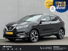 Nissan Qashqai - 1.3 DIG-T Tekna + Automaat / 1.500kg trekgewicht / Panoramadak / Navigatie / Apple Carplay