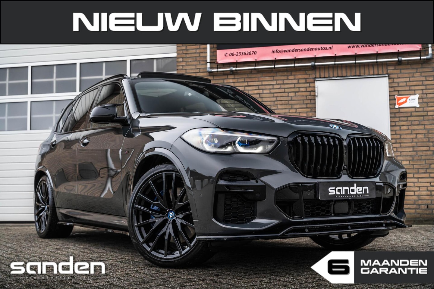 BMW X5 - xDrive45e Msport|Dravit grau|SkyLounge|360|Luchtv|HUD - AutoWereld.nl