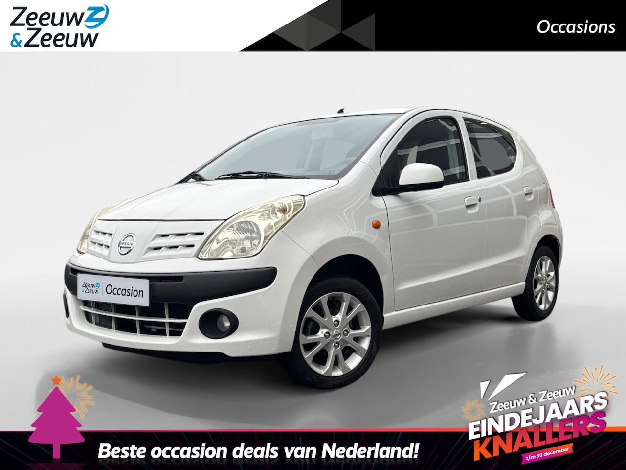 Nissan Pixo - 1.0 Look | Airco | All Season banden | 12 maanden garantie! - AutoWereld.nl