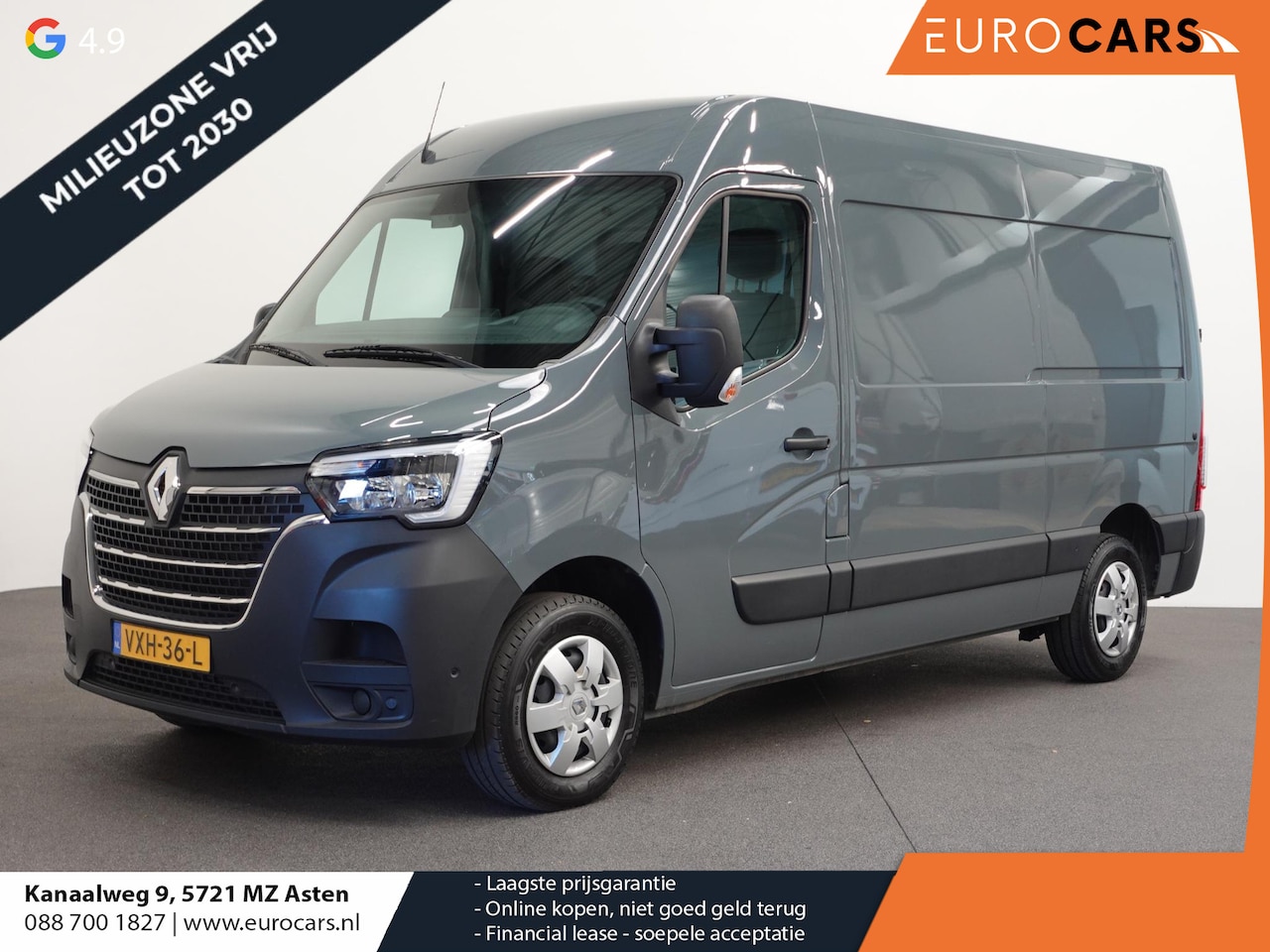 Renault Master - 150PK L2H2 Energy Work Edition Automaat Airco Cruise Control Camera Navi Parkeersensoren - AutoWereld.nl
