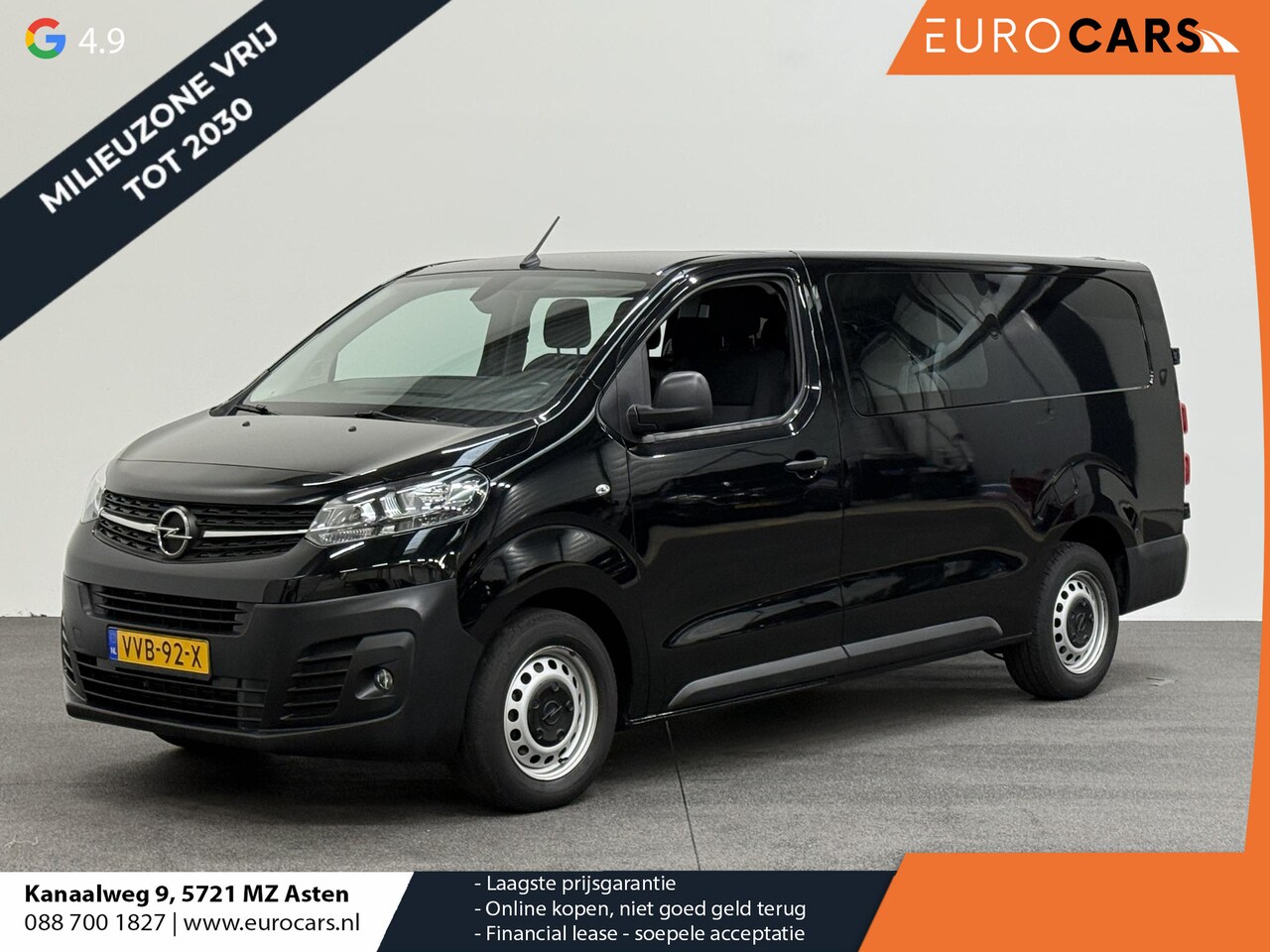Opel Vivaro - 2.0 CDTI L3H1 Edition Dubbele Cabine Airco Bluetooth Navi Trekhaak - AutoWereld.nl