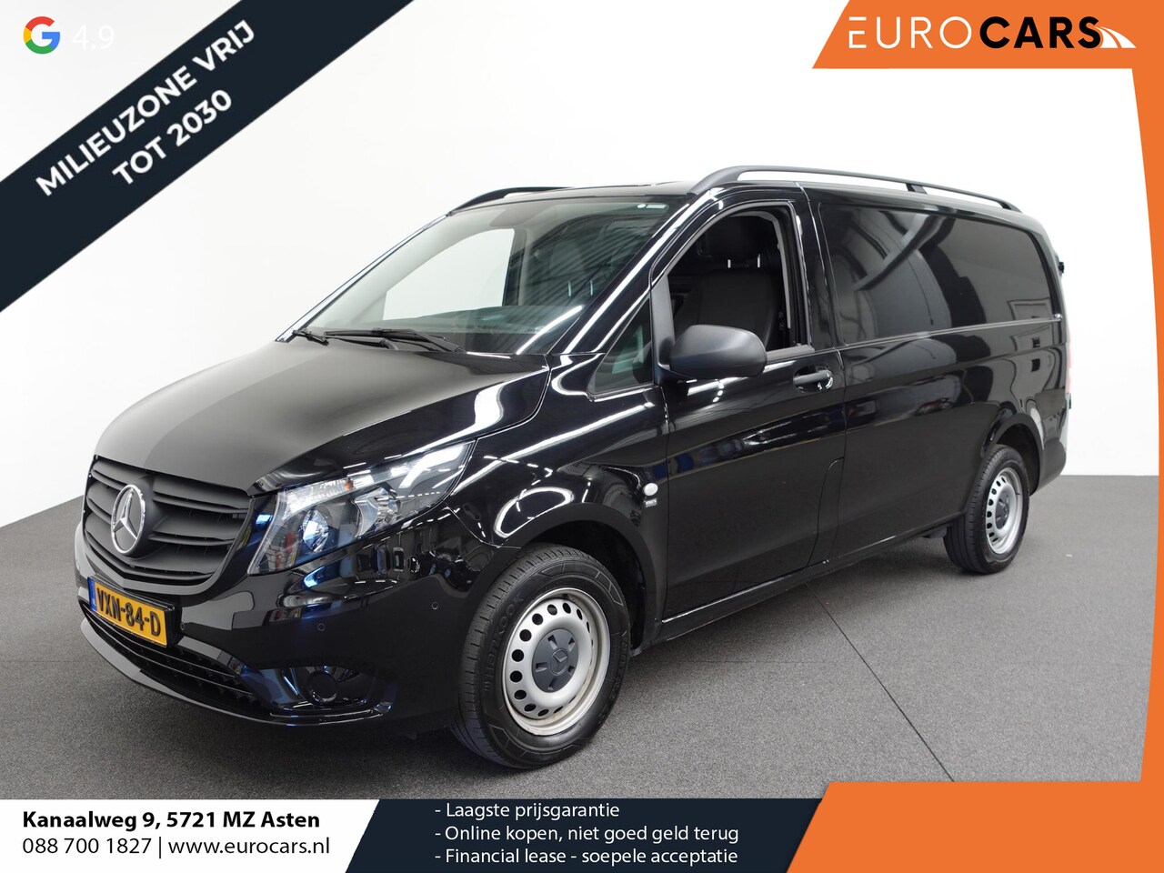 Mercedes-Benz Vito - 114 CDI Lang Automaat Airco Bluetooth Camera Trekhaak - AutoWereld.nl