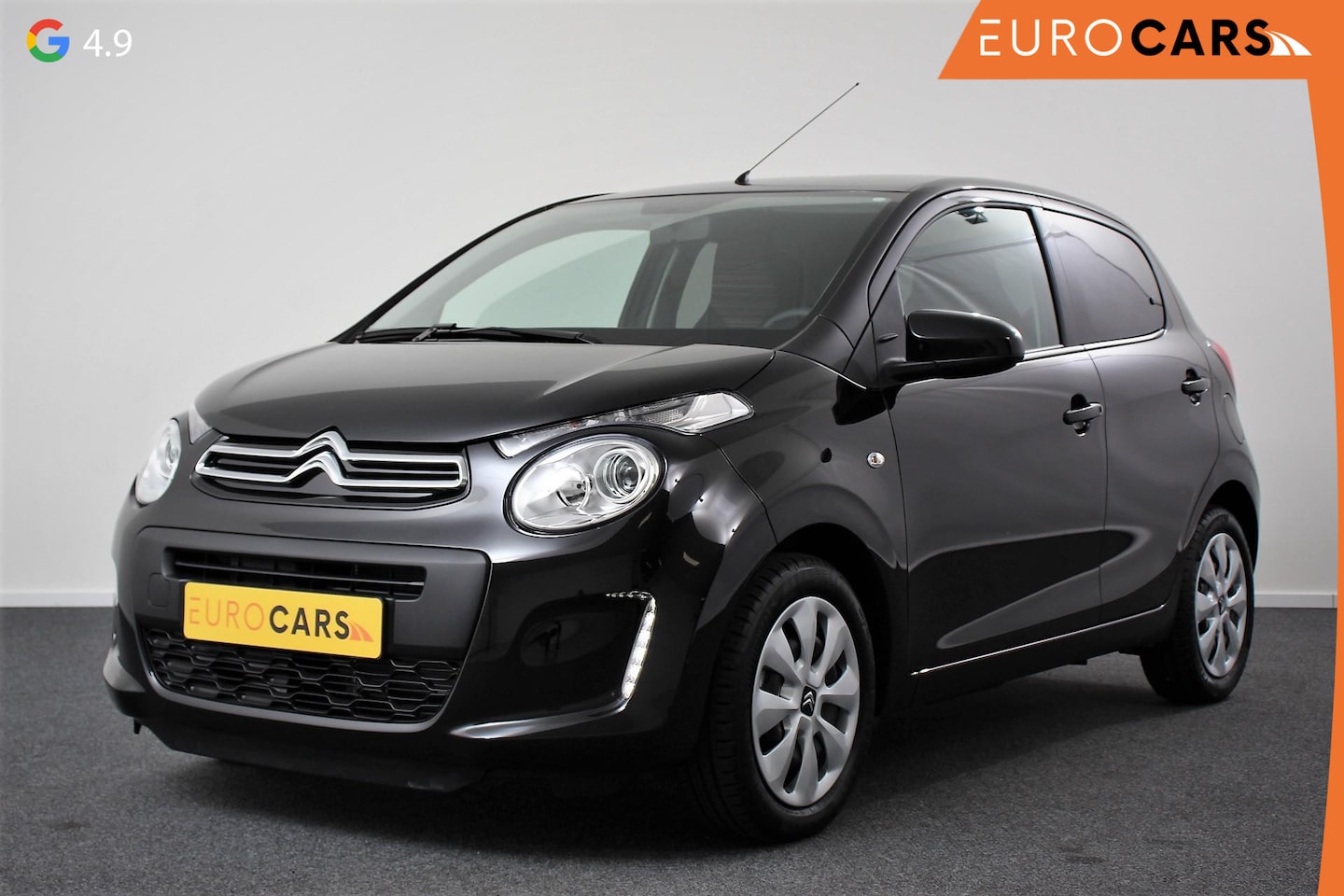 Citroën C1 - 1.0 VTi Feel Pack Look | Pack Comfort | Airco | Bluetooth | Led | Extra Getint glas - AutoWereld.nl