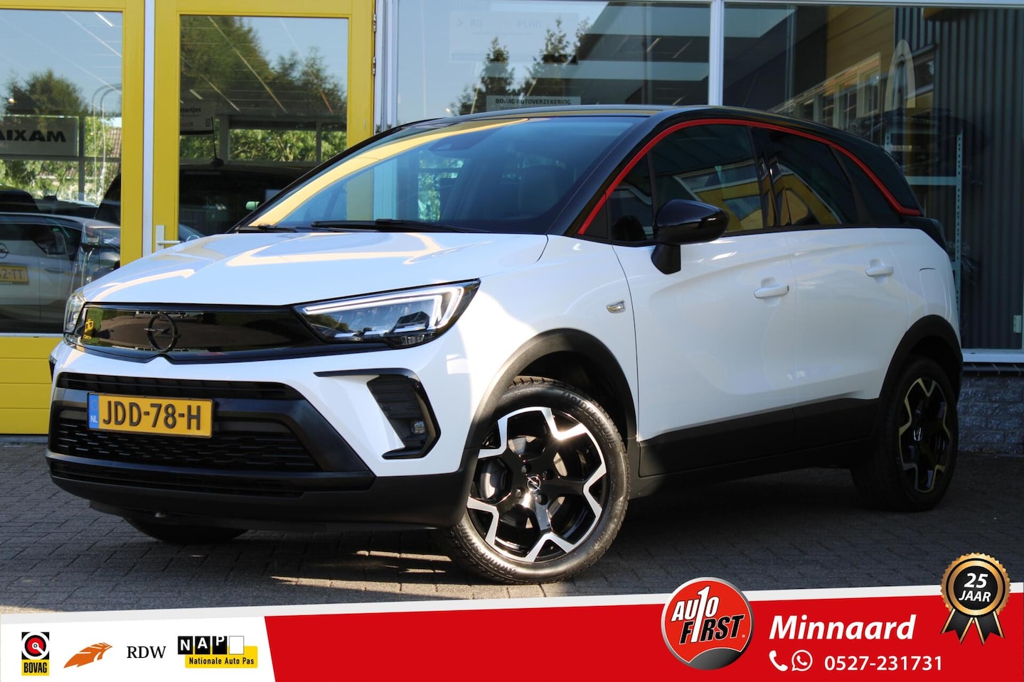 Opel Crossland - 1.2 Turbo GS Line 1.2 Turbo GS Line, Navi, Camera. - AutoWereld.nl