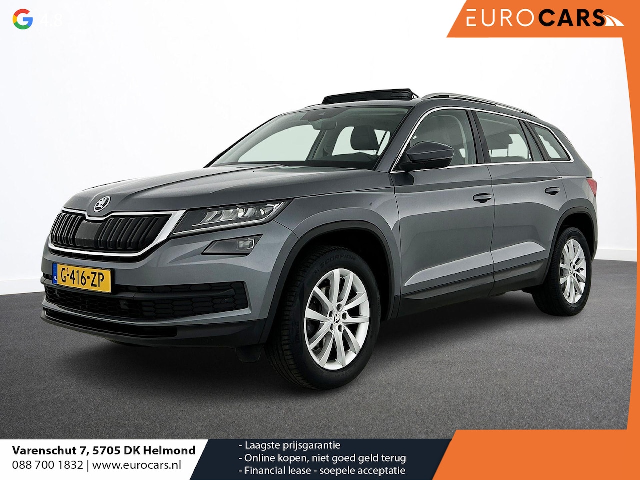 Skoda Kodiaq - 1.5 TSI DSG Aut. Limited Edition 7Pers Panoramadak Style Pack 7-Persoons Full LED Navi Tre - AutoWereld.nl