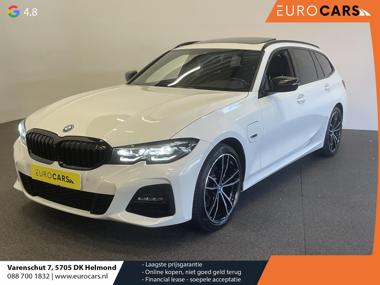 BMW 3-serie Touring - 320e M-Sport Aut-8 Panoramadak Adaptive M-Technic Chassis LED Navi Cruise Control PDC VA 1 - AutoWereld.nl