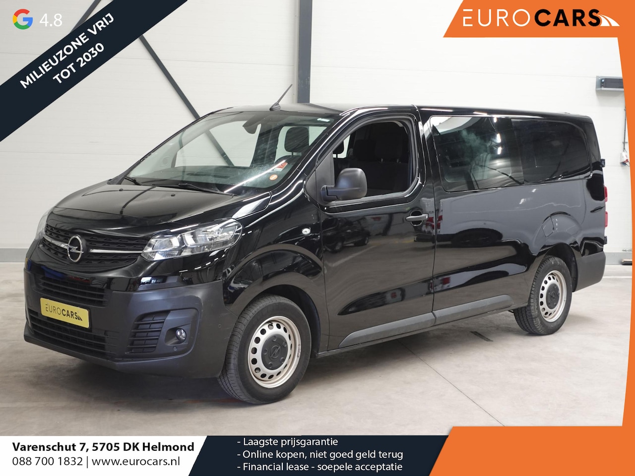 Opel Vivaro - 1.5 CDTI L3H1 Edition Dubbele Cabine Airco Navi Bluetooth Parkeersensoren Camera Trekhaak - AutoWereld.nl