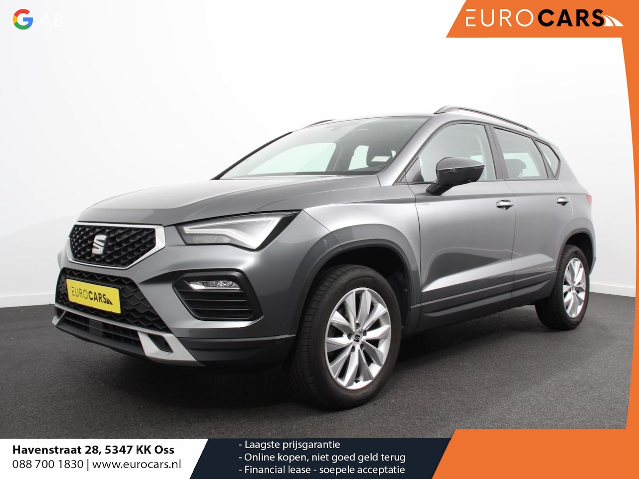 SEAT Ateca - 1.5 TSI Style Business Intense Climate control Cruise control Keyless start Verwarmde voor - AutoWereld.nl