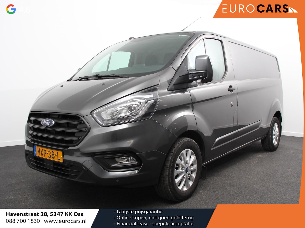 Ford Transit Custom - 300 2.0 TDCI 130pk L2H1 Automaat | Navigatie | Cruise control | Camera | PDC VA | Trekhaak - AutoWereld.nl
