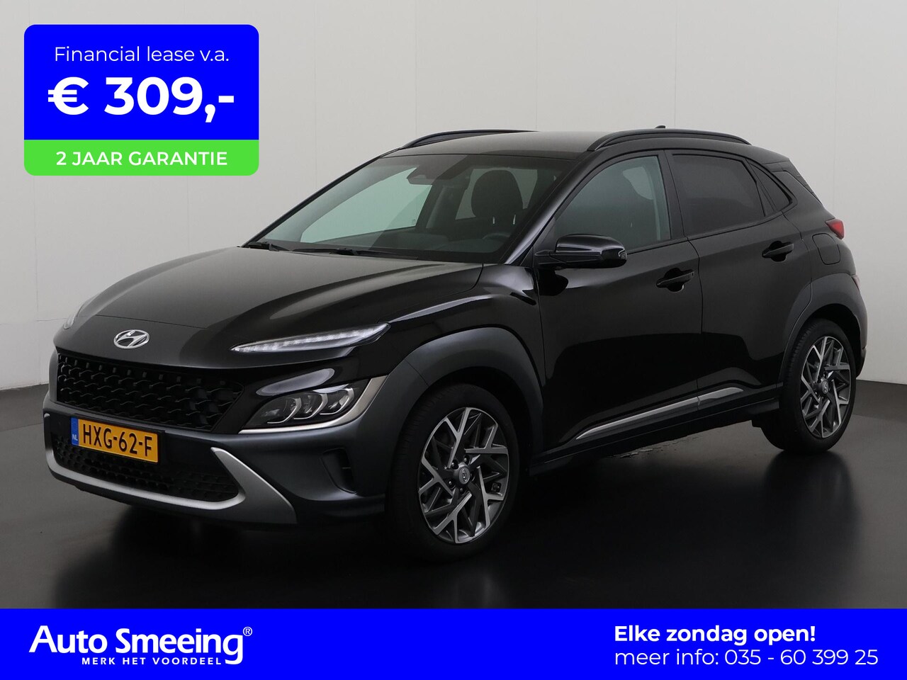 Hyundai Kona - 1.6 GDI HEV Fashion | Head Up | Camera | KRELL Audio | Zondag Open! - AutoWereld.nl