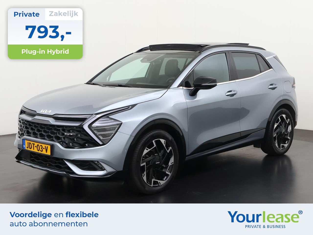 Kia Sportage - 1.6 T-GDi Plug-in Hybrid AWD GT-PlusLine | All-in 793,- Private Lease | Direct uit voorraa - AutoWereld.nl