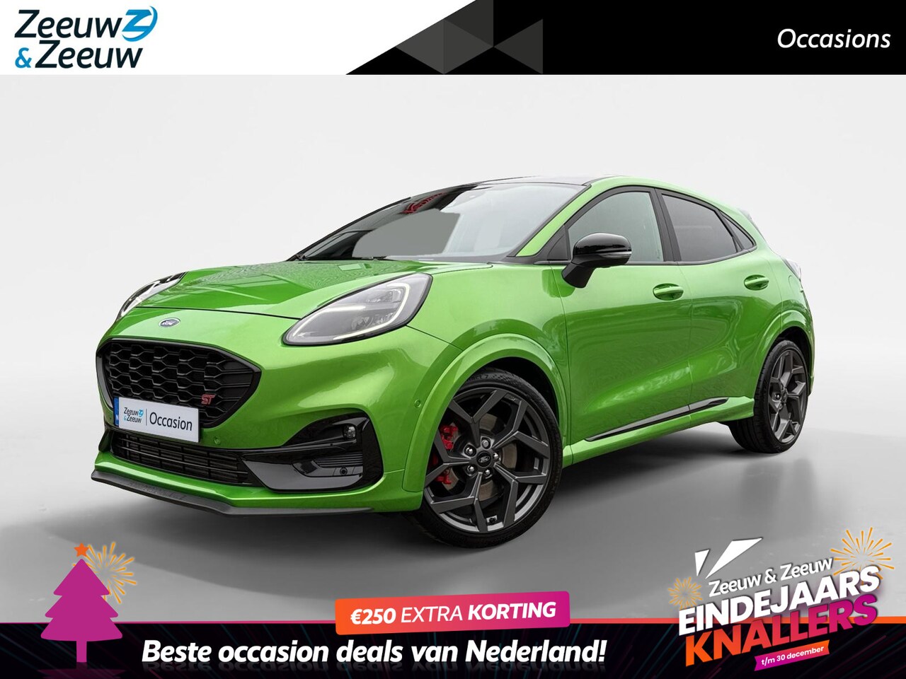 Ford Puma - 1.5 EcoBoost ST-X | Performance | 200PK | Winterpack | B&O Audiosysteem | Mean Green | - AutoWereld.nl