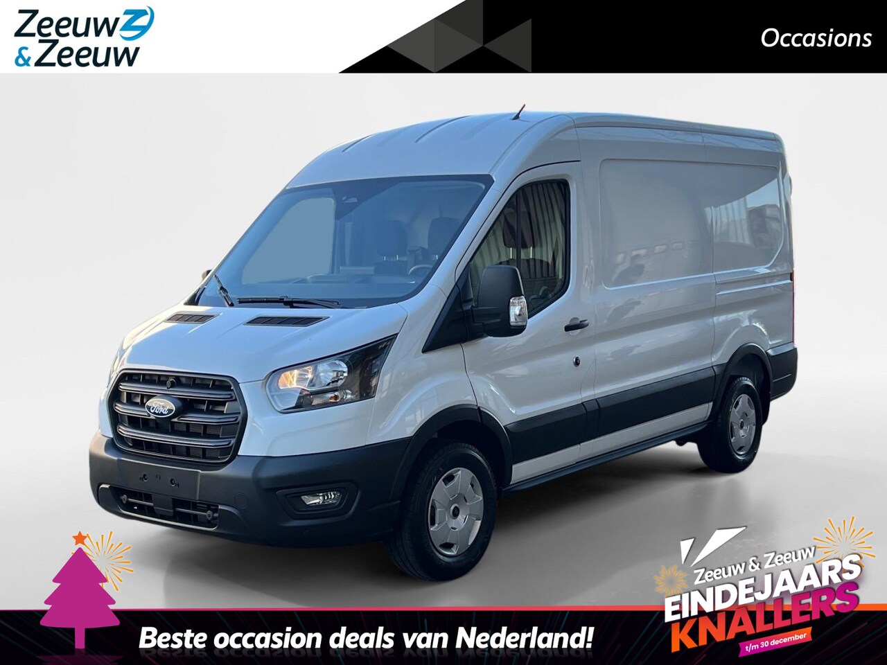 Ford Transit - 350 2.0 TDCI L2H2 Trend 165 pk Automaat | BPM VRIJ | Trekhaak | Camera | Climate Control | - AutoWereld.nl
