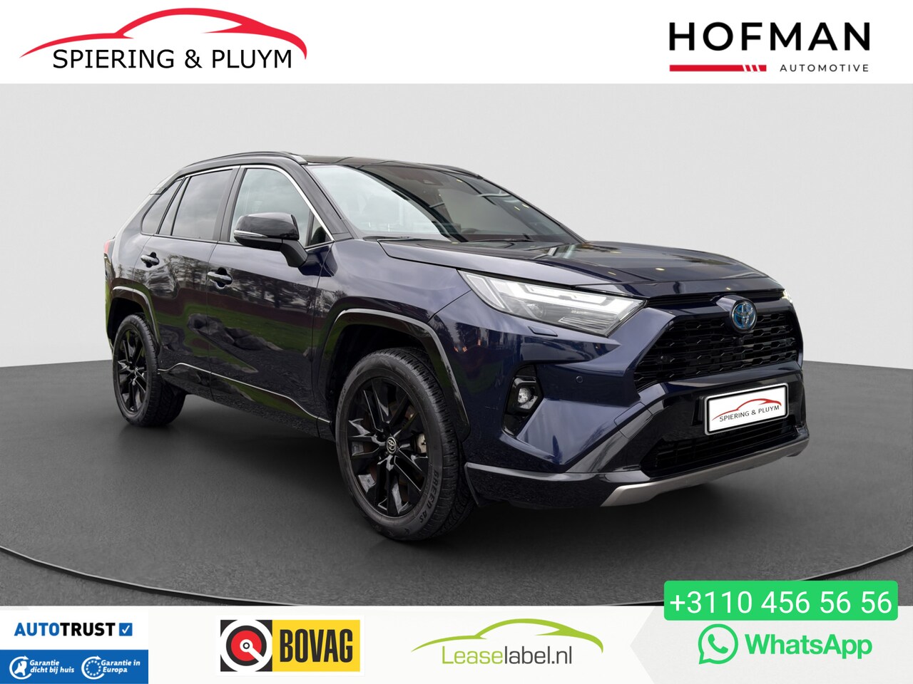 Toyota RAV4 - 2.5 Hybrid Style Two-tone | Half ledder | JBL | Stuur verw. | Carplay - AutoWereld.nl