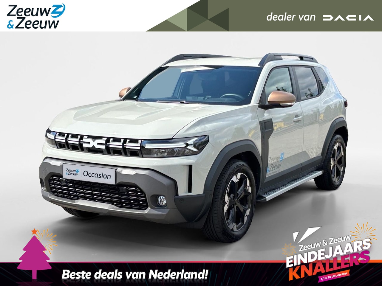 Dacia Duster - 140PK Hybrid Journey Automaat | DEMO | Pack Winter | 18" Lichtmetalen Velgen | Treeplanken - AutoWereld.nl