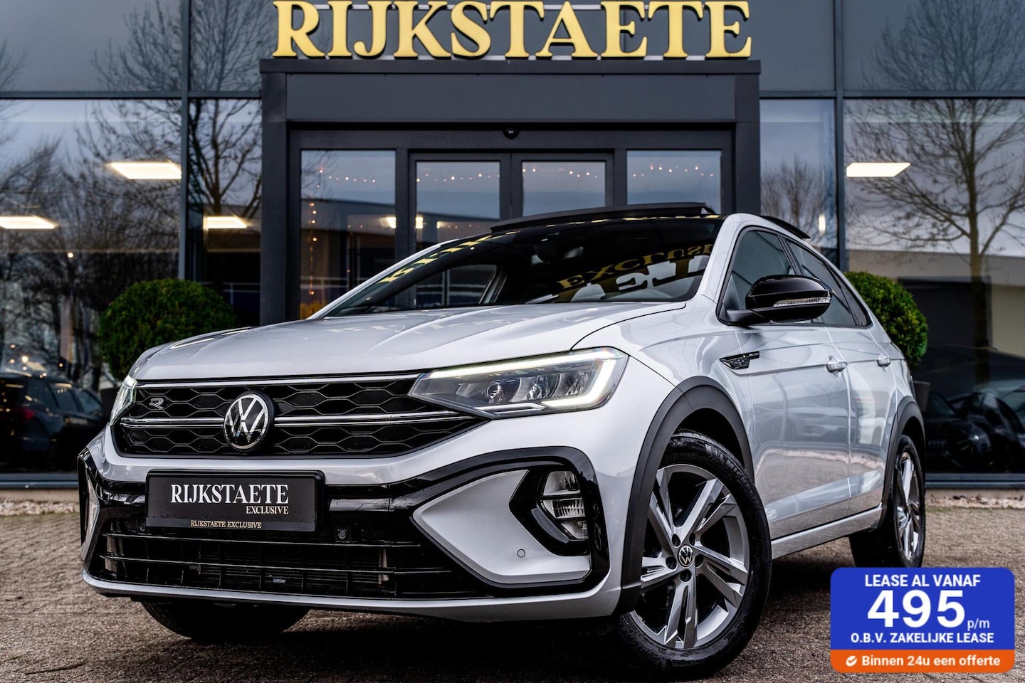 Volkswagen Taigo - 1.0 TSI R-Line|PANO|ACC|CARPLAY|17''|SFEERV - AutoWereld.nl