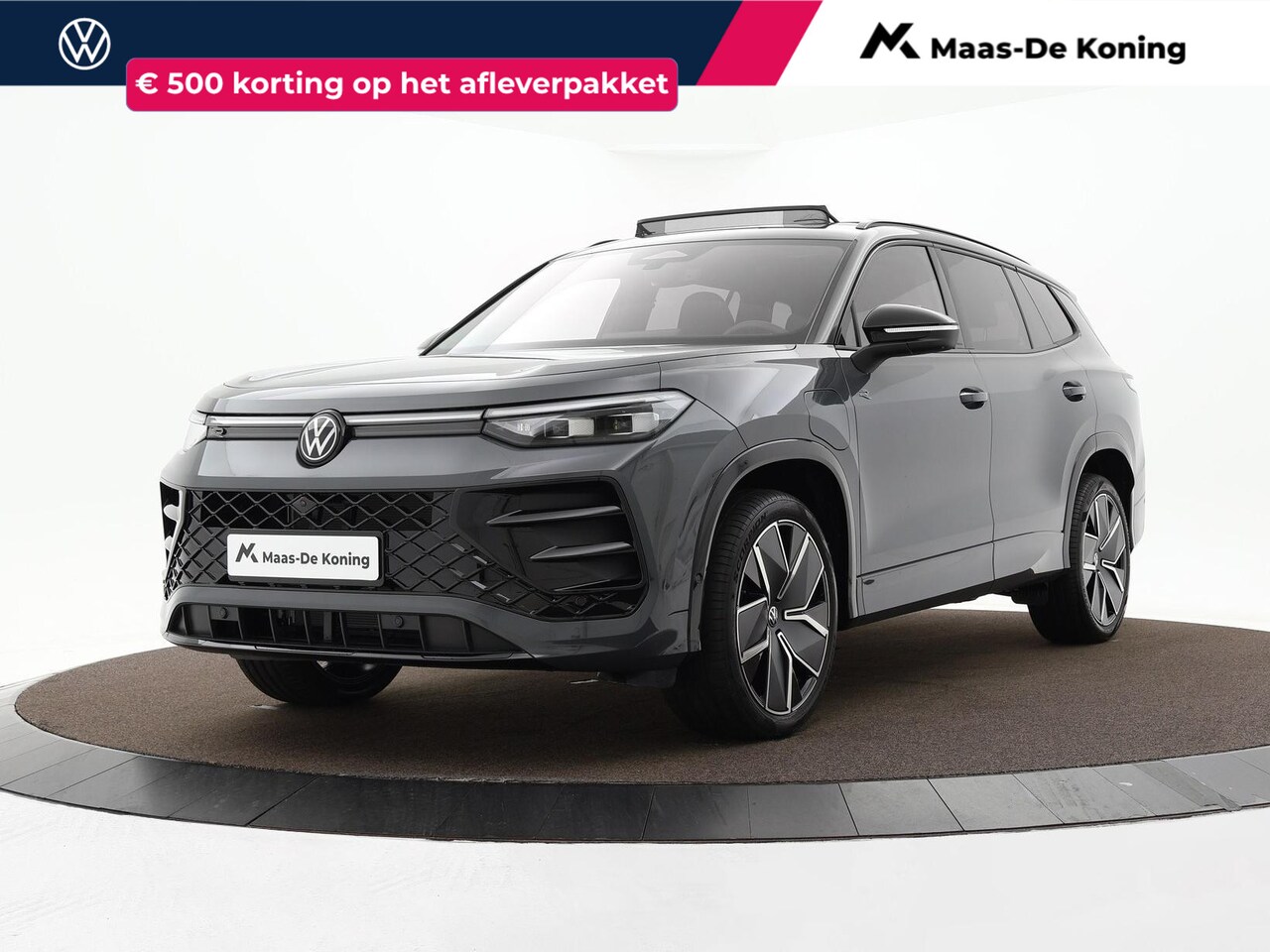 Volkswagen Tayron - 1.5 eTSI 272pk DSG R-Line Edition · 360 Camera · Panoramadak · Head-Up · Dodehoek Detectie - AutoWereld.nl