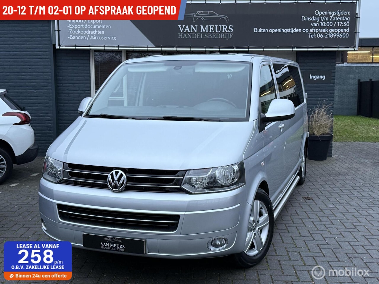 Volkswagen Transporter - 2.0 TDI L2H1 DC Comfortline 2.0 TDI L2H1 DC Comfortline, T Edition, Trekhaak, cruise, navigatie, Apk 06-2026 - AutoWereld.nl