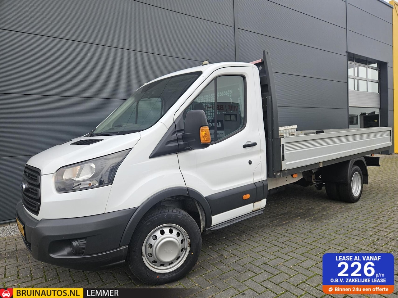 Ford Transit - 2.0 TDCI L4 Airco Pick-Up Dubbellucht 2800 KG - AutoWereld.nl