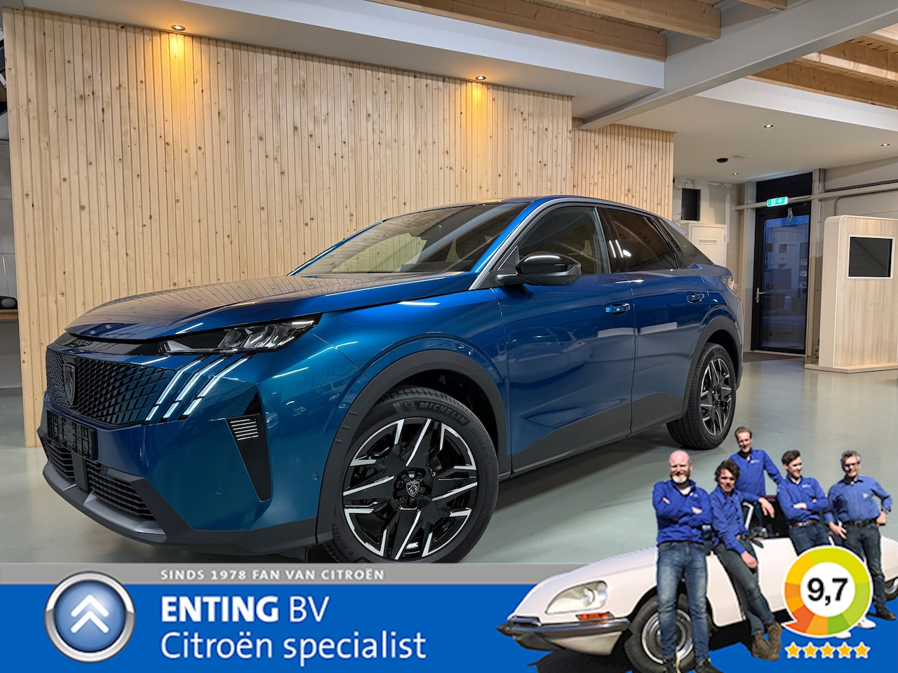 Peugeot 3008 - 1.2 Hybrid 145 ALLURE E-DSC-6 ADAPTIVE CRUISE AGR+360+WINTER PAKKET RIJKLAARPRIJS - AutoWereld.nl