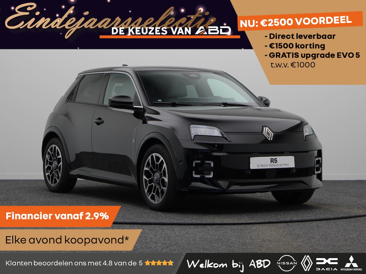 Renault 5 - Roland-Garros Comfort range | Achteruitrijcamera | Elektrisch verwarmbare voorstoelen | IS - AutoWereld.nl