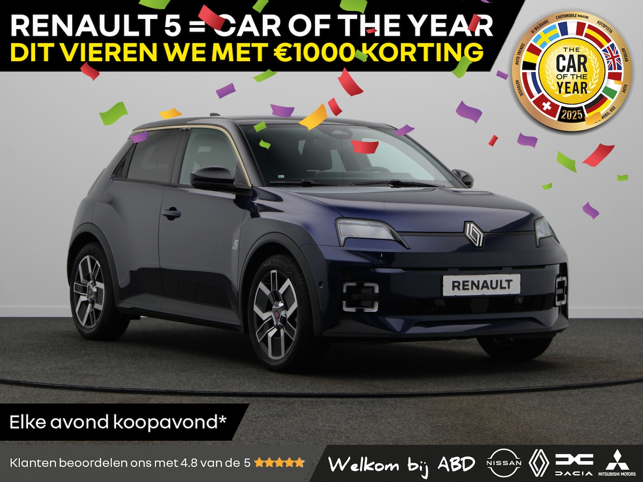 Renault 5 - Techno Comfort range | Achteruitrijcamera | ISOFIX-bevestigingssysteem voor kinderzitjes o - AutoWereld.nl