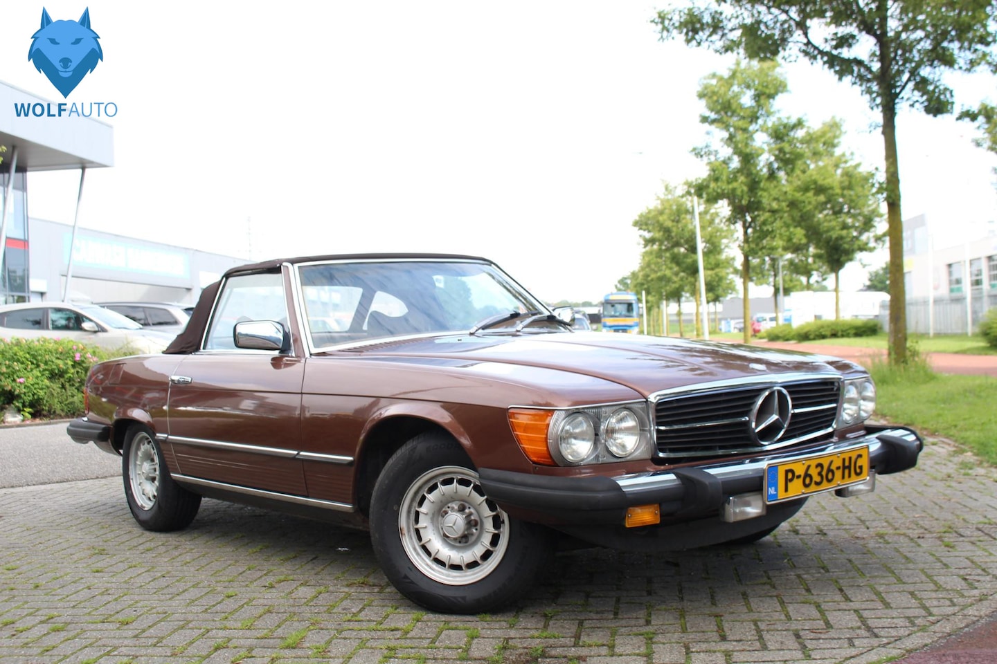 Mercedes-Benz SL-klasse Cabrio - 450 SL V8 Automaat, Airco, NETTE STAAT! - AutoWereld.nl