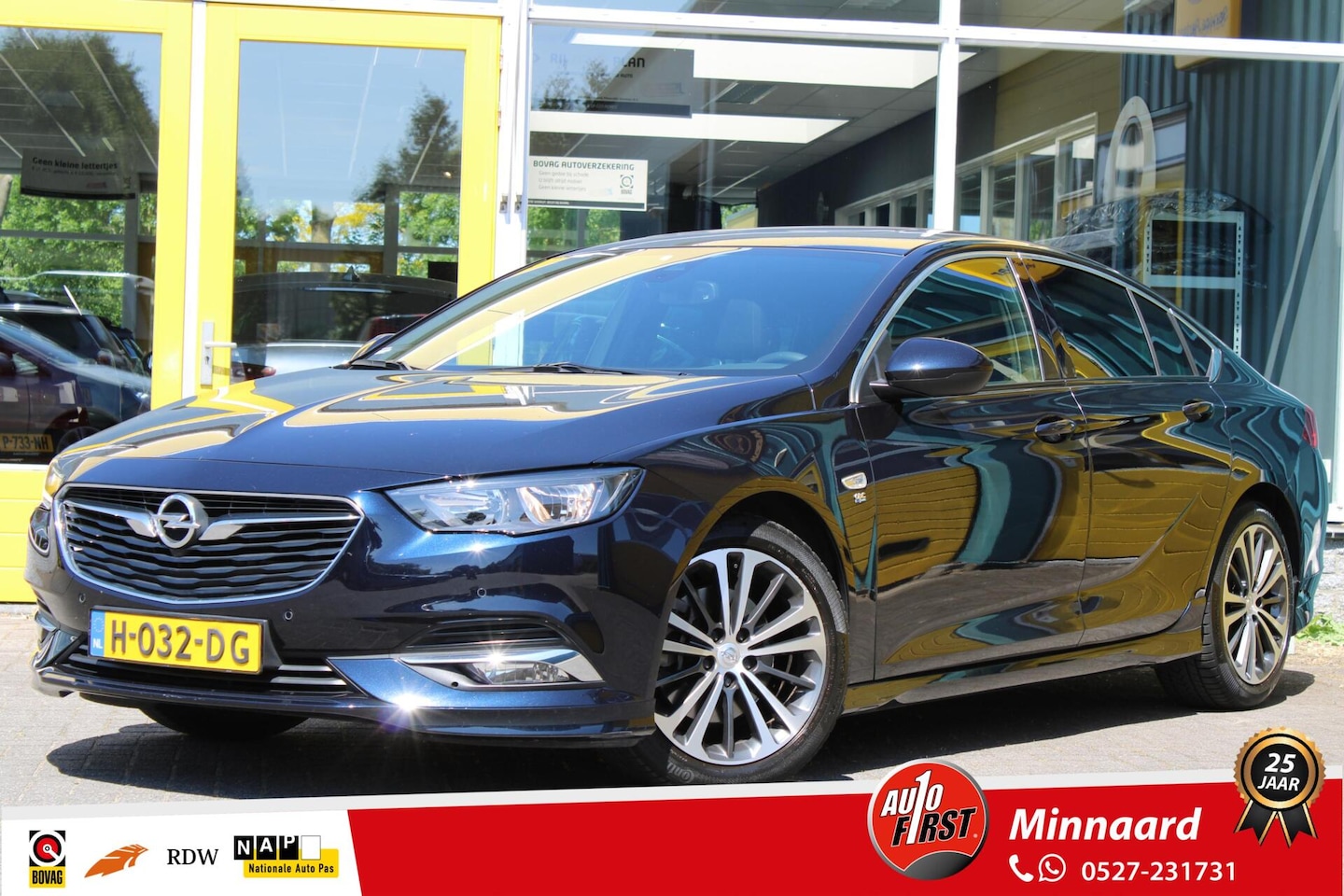 Opel Insignia Grand Sport - 1.6 Turbo 200 Pk Opc line Automaat Business Executive Leer. Navi, Stoel en stuur verw, Ope - AutoWereld.nl