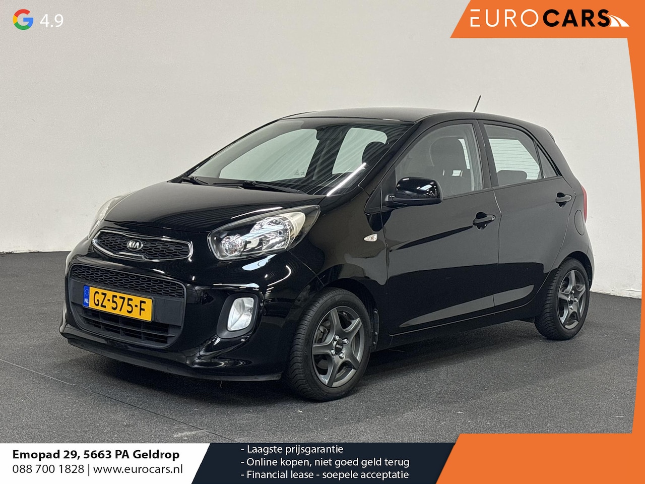 Kia Picanto - 1.0 CVVT ComfortLine Airco Elektrische ramen lichtmetalen velgen - AutoWereld.nl