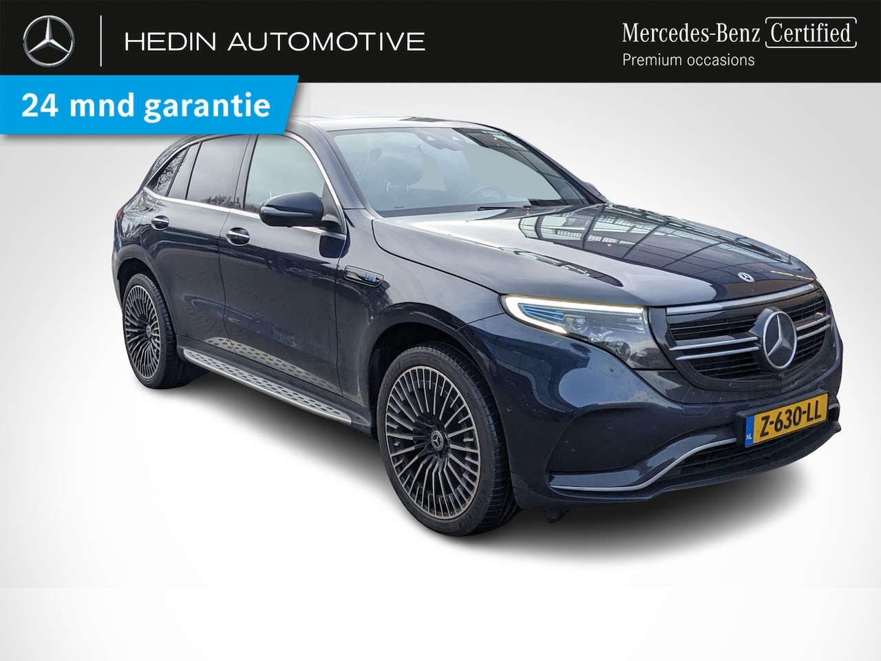 Mercedes-Benz EQC - EQC 400 4MATIC AMG Line | Schuifdak | Head-Up | Distronic | Stoelventilatie/verwarming | A - AutoWereld.nl