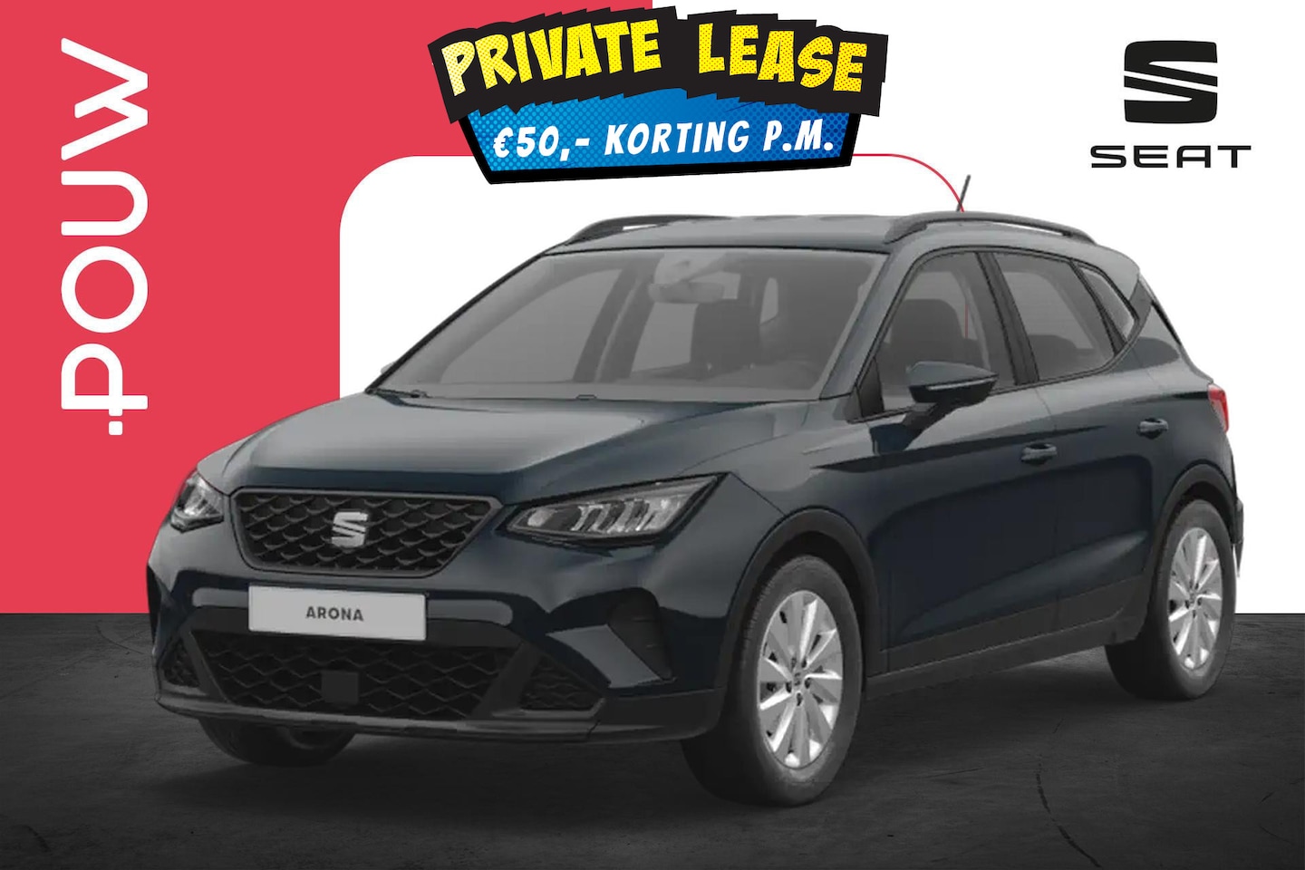 SEAT Arona - 1.0 EcoTSI 95pk Reference | 16" Velgen - AutoWereld.nl