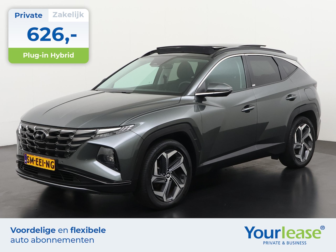 Hyundai Tucson - 1.6 T-GDI PHEV Plug-in 4WD | All-in 626,- Private Lease | Direct uit voorraad - AutoWereld.nl