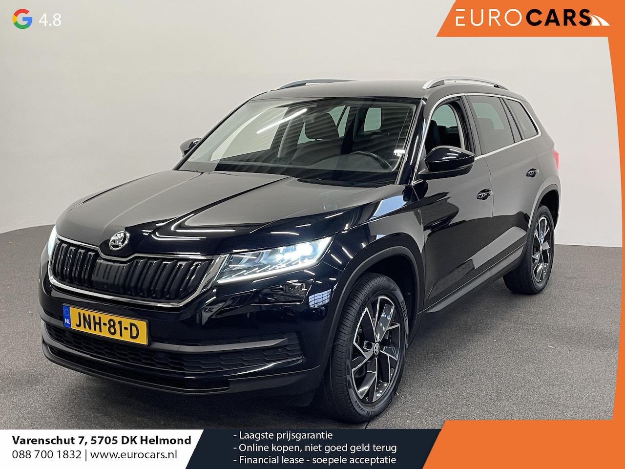 Skoda Kodiaq - 1.5 TSI Sportline Business Airco ECC Navi Carplay 19" LM Velgen Leder/Alcantara PDC VA+ 36 - AutoWereld.nl