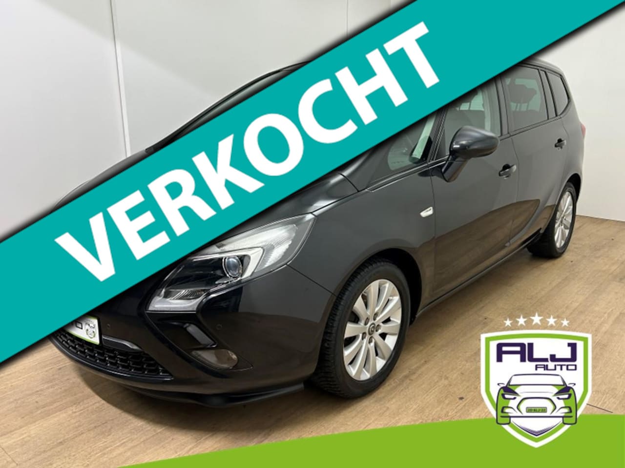Opel Zafira - Occasion 1.4 Turbo Edition 7p. | Zwart | Airco | Tweedehands Opel Zafira | 7-zits | Cruise - AutoWereld.nl