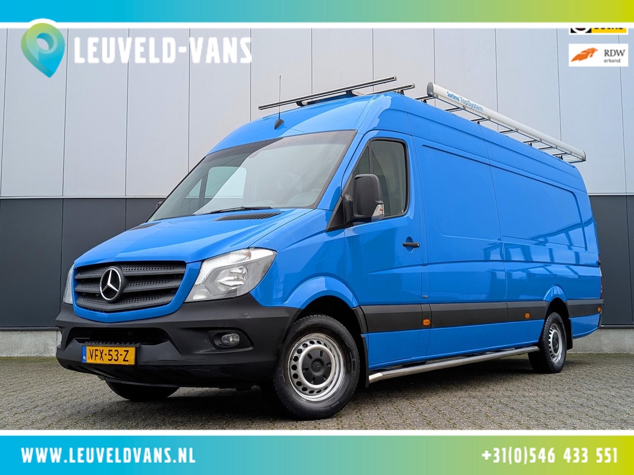 Mercedes-Benz Sprinter - 319 3.0 V6 AUTOMAAT AIRCO CRUISE LUCHTVERING L4H2 ALARM COMPRESSOR - AutoWereld.nl