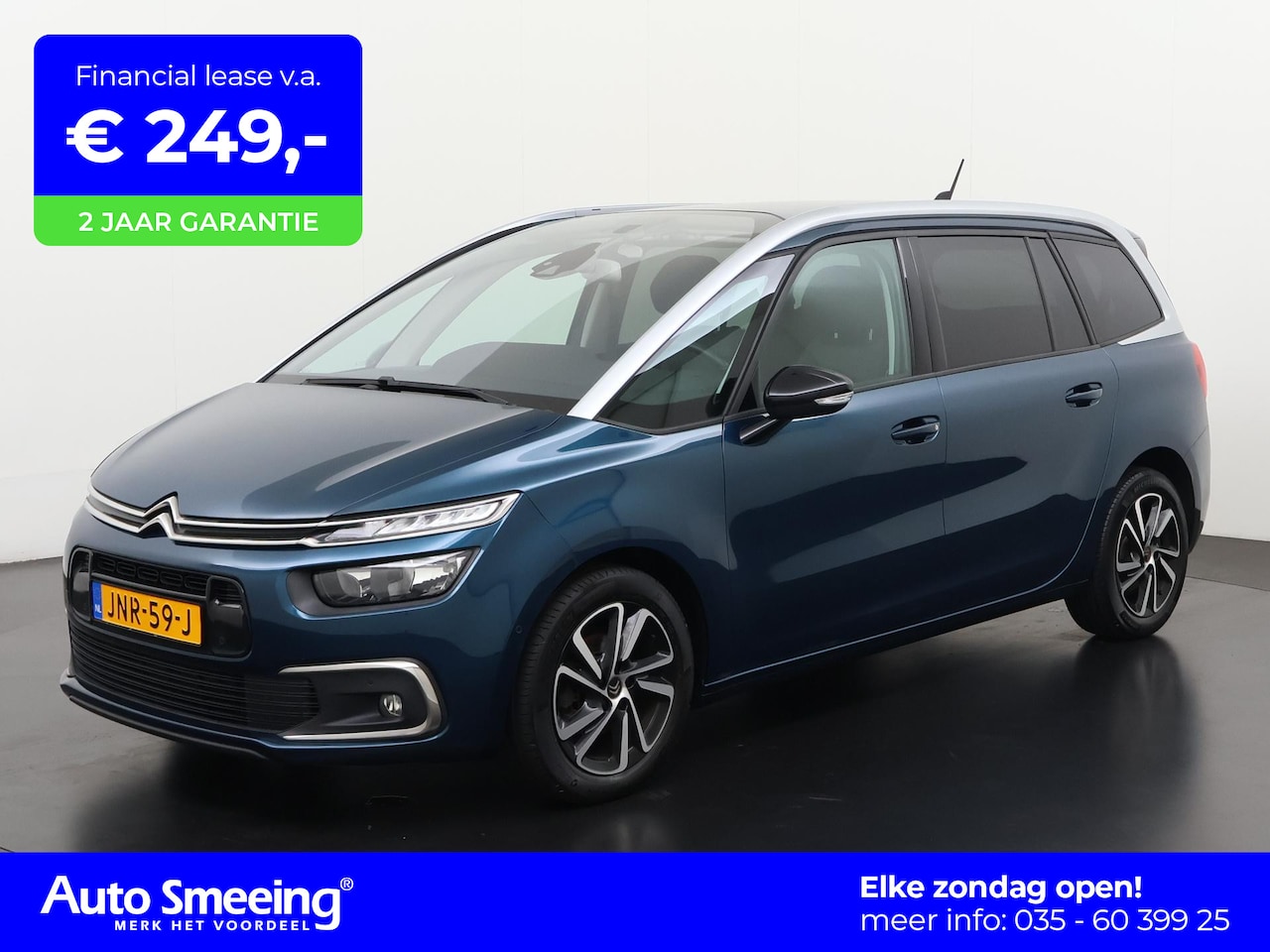Citroën Grand C4 SpaceTourer - 1.2 PureTech Shine 7p. | Camera | Park assist | Blindspot | Zondag Open! - AutoWereld.nl