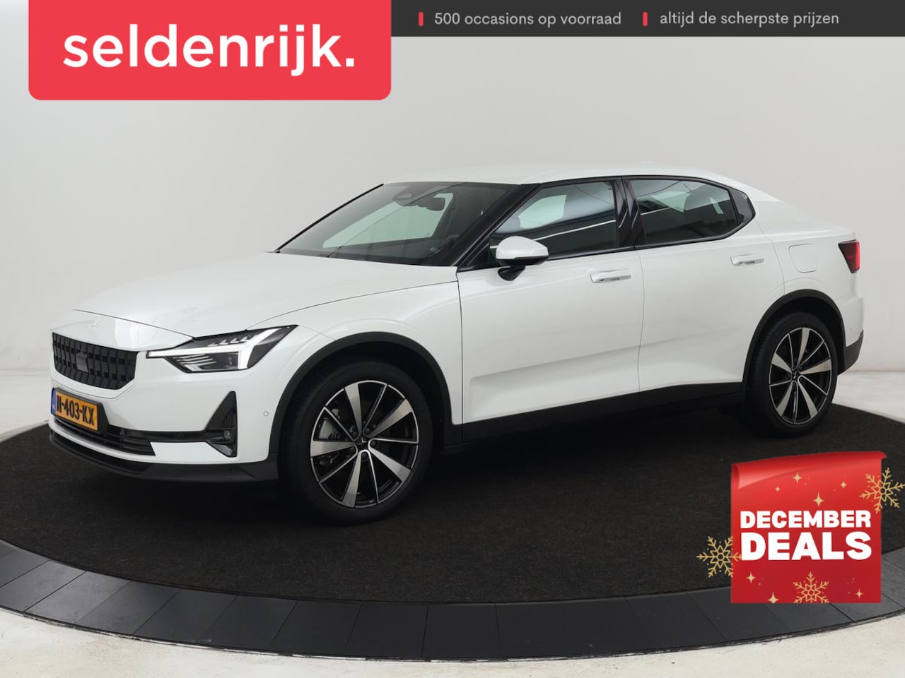 Polestar 2 - Standard Range Single Motor 63kWh | 360 Camera | Stoelverwarming | Adaptive cruise | Carpl - AutoWereld.nl