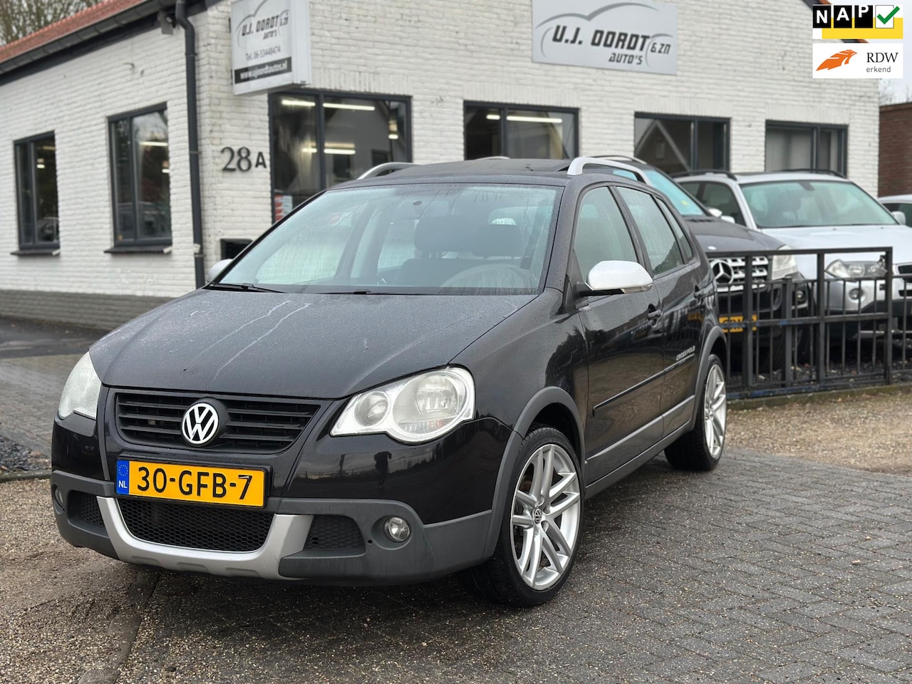 Volkswagen Polo - 1.4-16V Cross schuif-/kanteldak keurige auto! - AutoWereld.nl