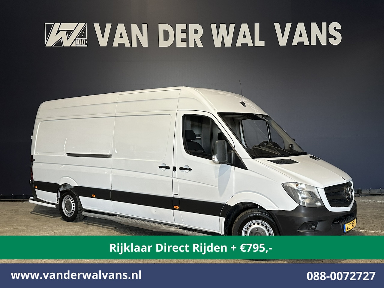 Mercedes-Benz Sprinter - 316NGT Automaat L3H2 *Post NL inrichting* Euro6 *Rijklaar Direct Rijden* Camera sidebars, - AutoWereld.nl