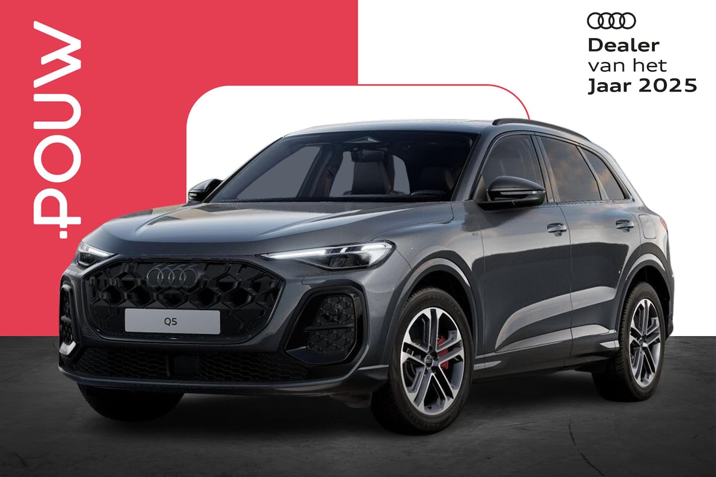 Audi Q5 - 2.0 e-hybrid 367pk quattro S-line Competition | Panoramadak |  | Trekhaak | Alcantara/lede - AutoWereld.nl