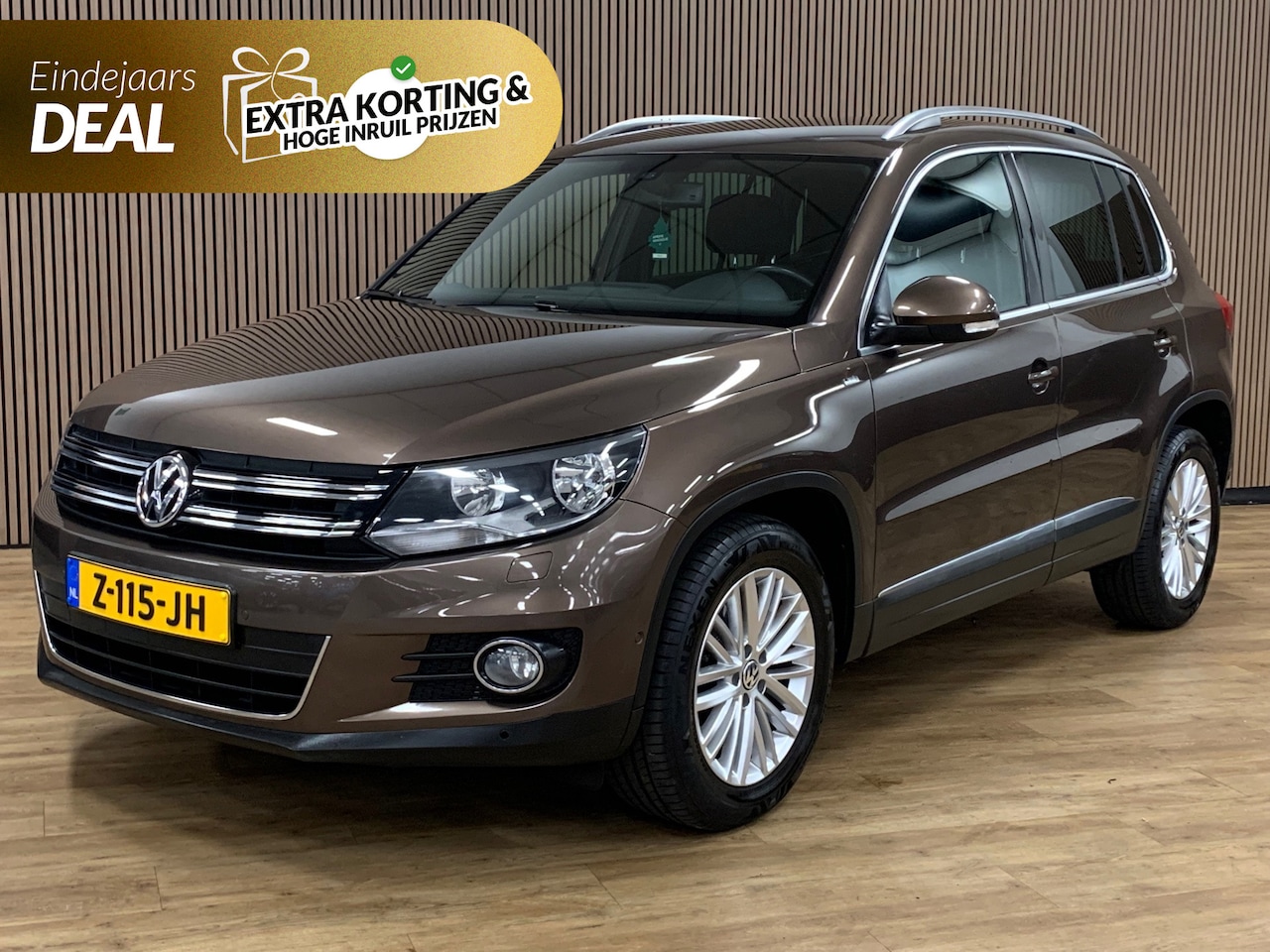 Volkswagen Tiguan - 1.4 TSI Sport&Style|115000KM|Navigatie|Climate Control| - AutoWereld.nl