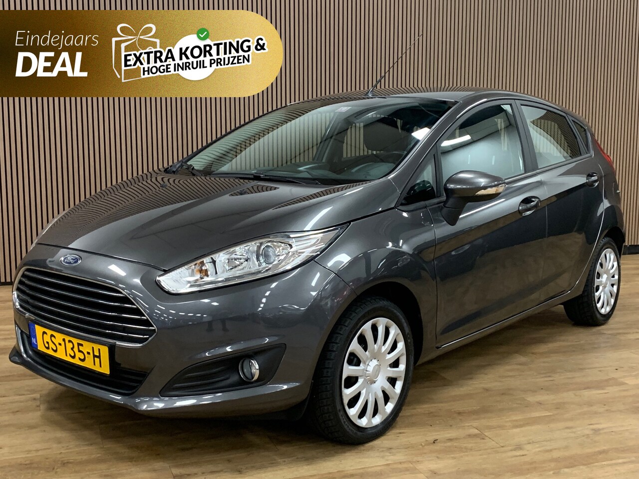 Ford Fiesta - 1.0 Style|84000KM|Navigatie|Airco| - AutoWereld.nl