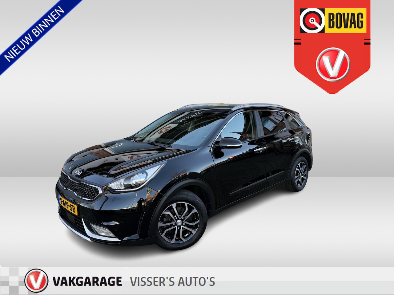 Kia Niro - 1.6 GDi Hybrid ExecutiveLine | voorstoelen verwarmd/ventilatie | achterbank verwarmd | stu - AutoWereld.nl