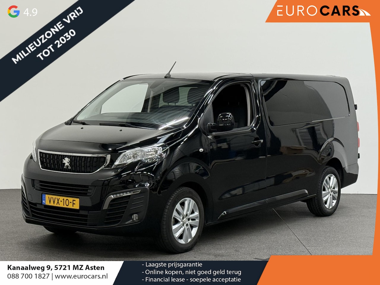 Peugeot Expert - 2.0 BlueHDI 180PK Long Premium Dubbele Cabine Airco Bluetooth LM Velgen Look pakket - AutoWereld.nl